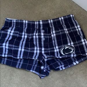 Penn State pajama shorts
